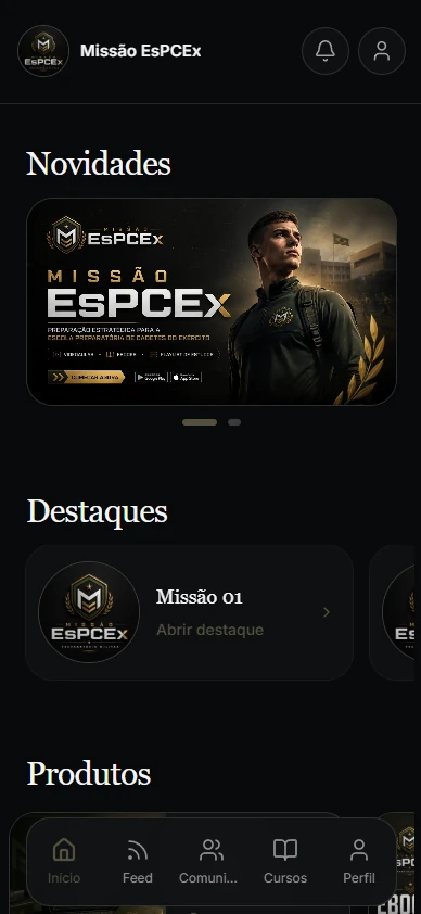App Missão EsPCEx